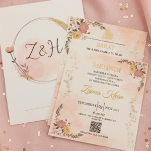 Digital Wedding Cards Lahore